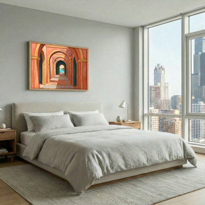 Ensemble de 1 tableau sur toile Archway Path