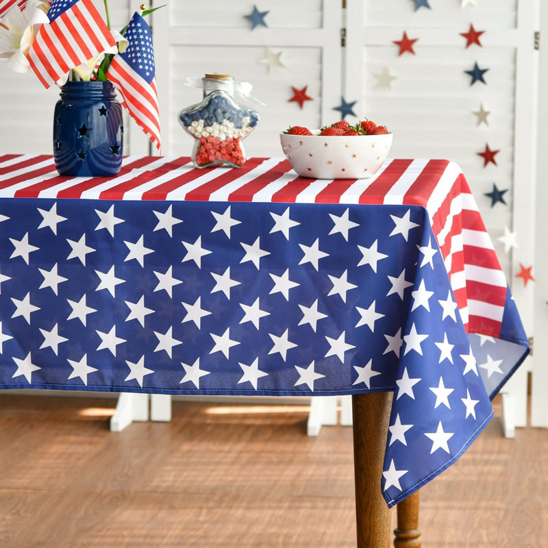 Nappe rectangulaire en polyester Hidayet, L 120 po x l 60 po