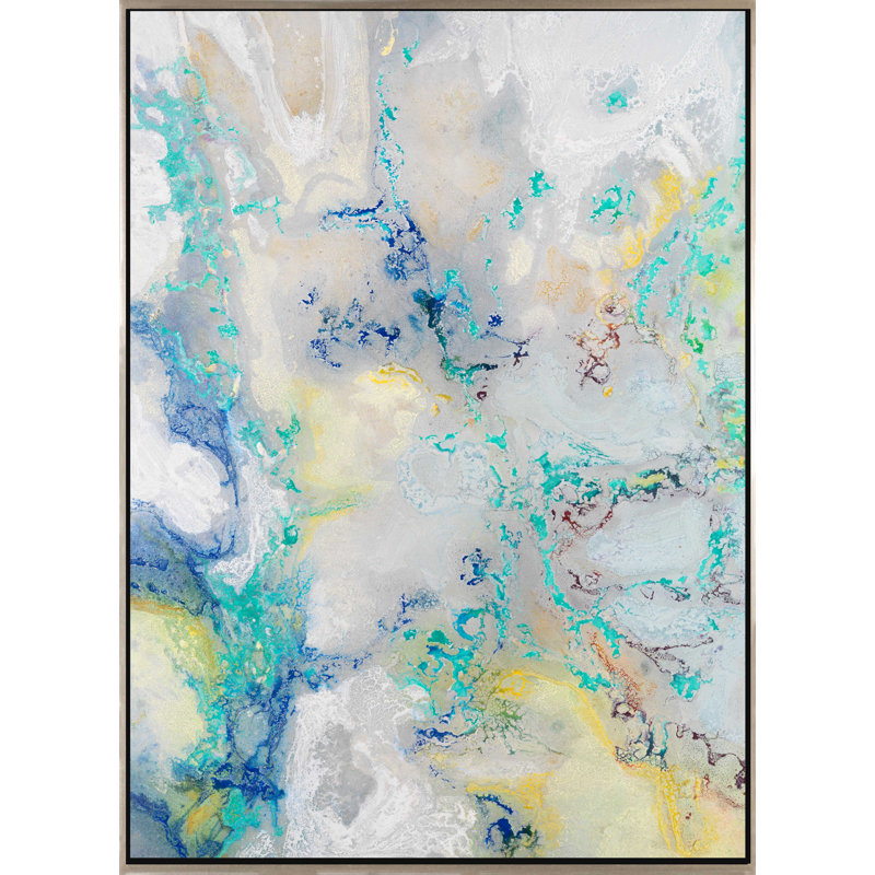 Peinture sur toile encadrée «Linthearted Floater»