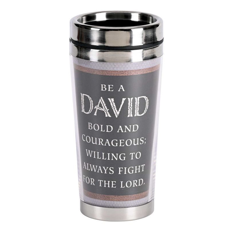 Dicksons Inc 16oz. Double Wall Insulated Stainless Steel Travel Mug