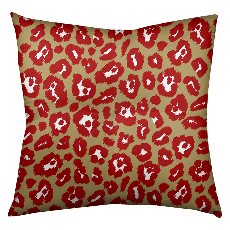 Housse et insert de coussin carré touffeté, H 26 po x l 26 po x P 3 po, Doré