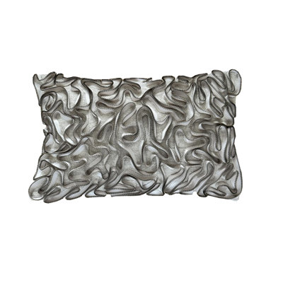 Heavy Metal Zipper Pillow Cover & Insert