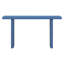 Navy Blue Console Table With Oak Veneer Top - Decorative Option Stylish Choice