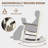 3-Piece Porch Rocking Chair Set