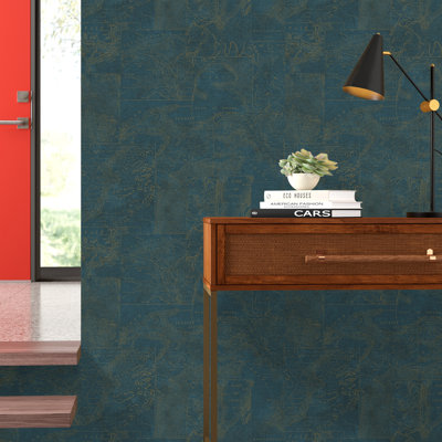Missy Pre-Pasted Abstract Wallpaper Roll