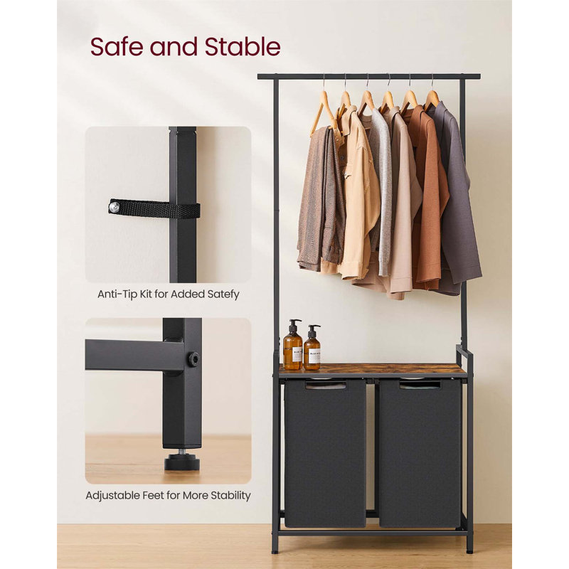 Bhargava Laundry Hamper with Handles