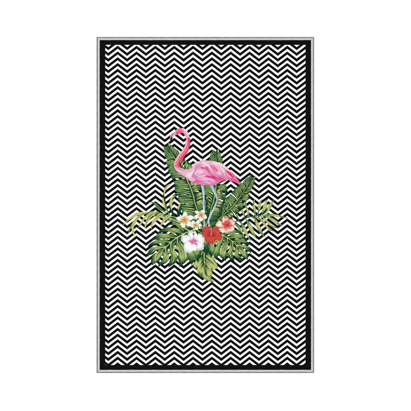 Premium Hall Carpet, 3D Digital Printed, 3.3 x 6.6 ft | 100% Polyester, 650 g/m² | Antibacterial, Non-Slip Underside, Pile Height: 0.3 in | Machine Washable, Perfect for High-Traffic Areas, Stylish & Durable Design
