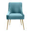 Chaise d'appoint rembourrée avec revêtement en velours Rizo-680038346-680038340