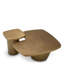 Coffee Table Pierro Vintage Brass Finish