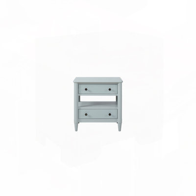 Table de chevet avec 2 tiroirs