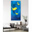 Yellow Birdy Print by Kate Baldock