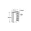 12 Pair Shoe Storage Cabinet
