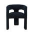 Chaise de salle à manger rembourrée Darlington Boucle-605076812