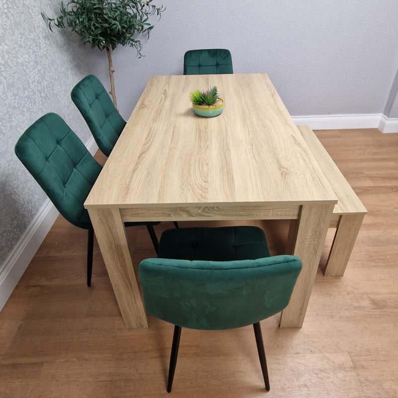 Murphysboro 6 - Person Dining Set, Green, 6