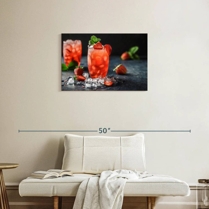 Yarlin - Fraises, H 20 po x l 30 po