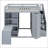 Full Size Loft Bed With Wardrobe