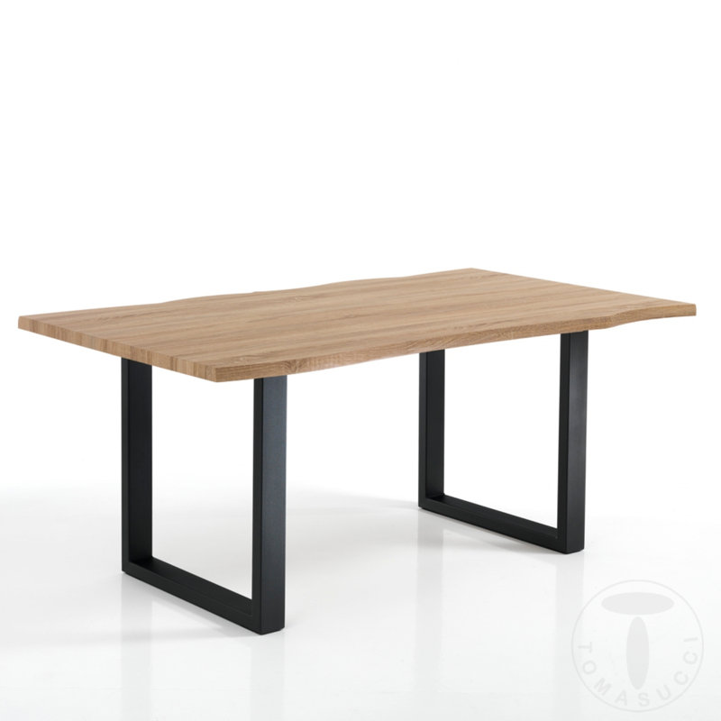 Metal Base Dining Table