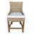 Markley Wicker Outdoor Stool with Cushion-874471814