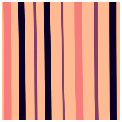 Vertical Striped Pattern Comforter