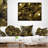 Abstract Metallic Fabric Pattern Lumbar Pillow