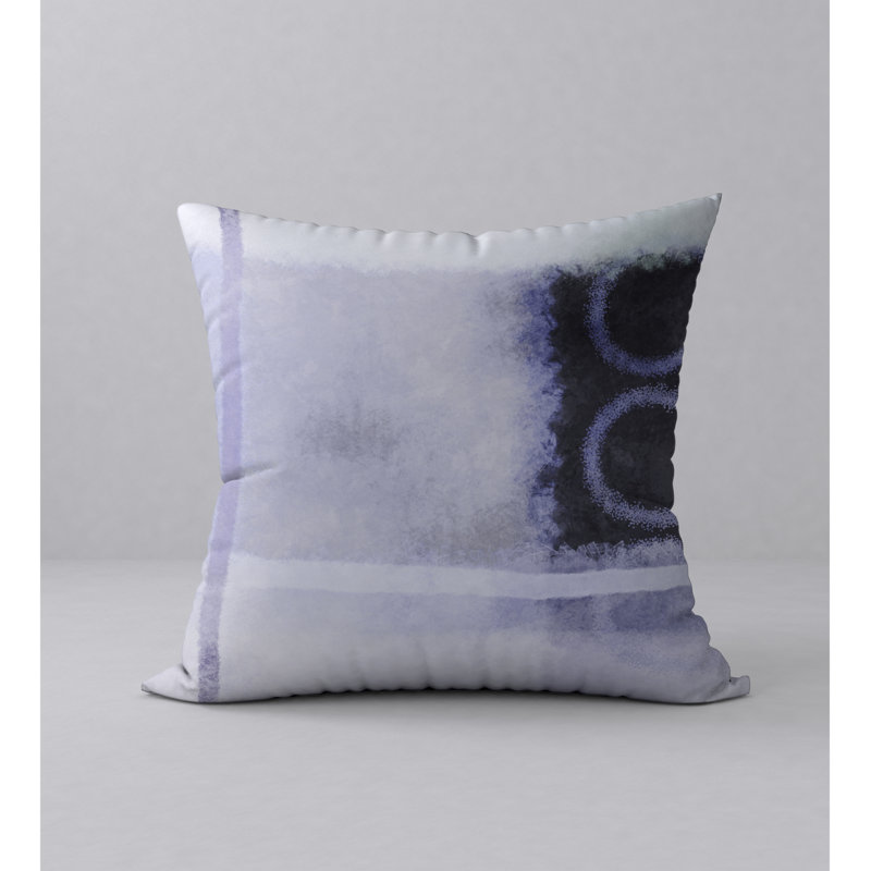 Housse de coussin décorative carrée unique wow, 18" x 18"