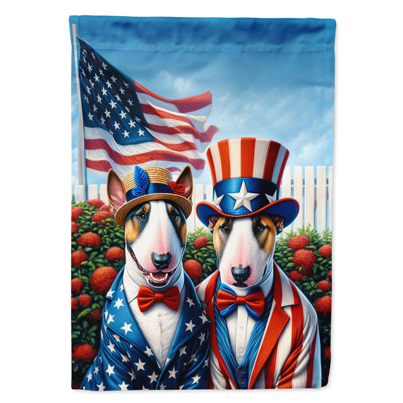 Drapeau All American Garden, Bull terrier anglais