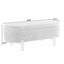 Banc de rangement ovale, pieds en bois d'hévéa-1697349376