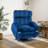 Oversized Adjustable Headrest Upholstered Power Lift Recliner With Massage And Heat Functions-1303202854