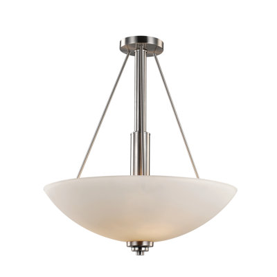 Luminaire suspendu bol 3 lumières unique Juli