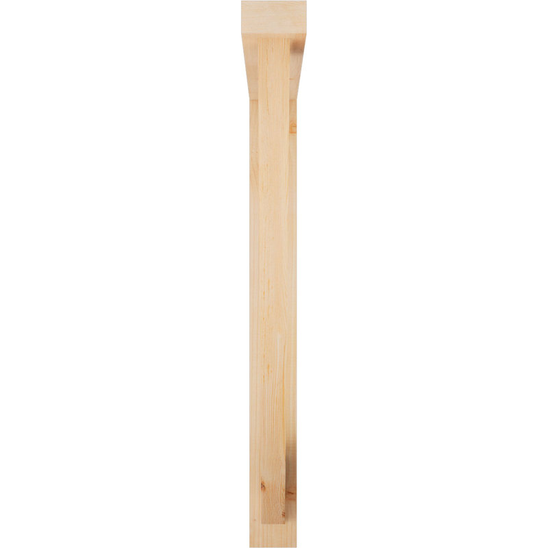 Support à scie brute grossière avec support décalé, sapin Douglas, l 4 po x P 40 po x H 40 po, 40 x 40