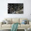 Ensemble de 1 tableau sur toile « Nuit en ville »-129063168-129063167
