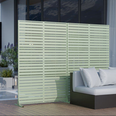 6 ft. H x 4 ft. W Outdoor Metal Privacy Screen - Special Collection