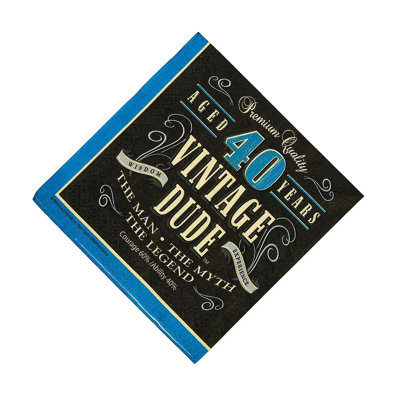 Disposable Paper Birthday Napkins