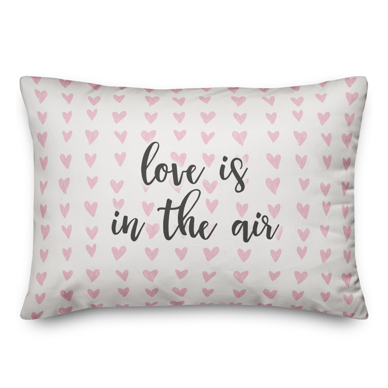  Coussin "Love is in the air"