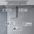 Shower Faucet Matte Black Shower System With 12 Inches And 6Inch Rain Shower Head With Handheld Spray