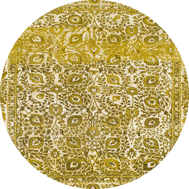 Tapis multicolore Aasr, Rond 8 pi