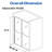 56" - 60" W x 72" H Double Sliding Semi-Frameless Shower Door-51247014