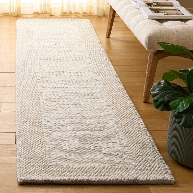 Natura 435 Hand Woven Performance Geometric Rug, 2'-3" X 9'-0" Runner