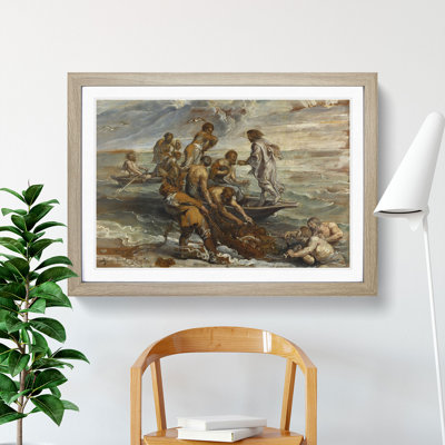 The Miraculous Fish Drought by Peter Paul Rubens - Picture Frame Painting