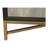 Sideboard, Solid Wood Frame, Vegan Leather