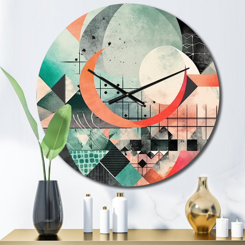 Metal Wall Clock, Medium