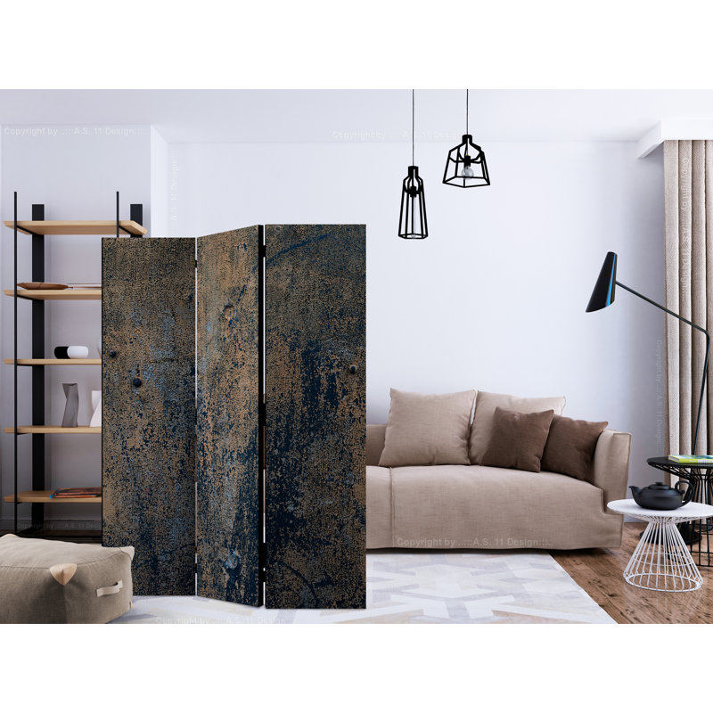 135cm W x 172cm H 3 - Panel Wood Folding Room Divider