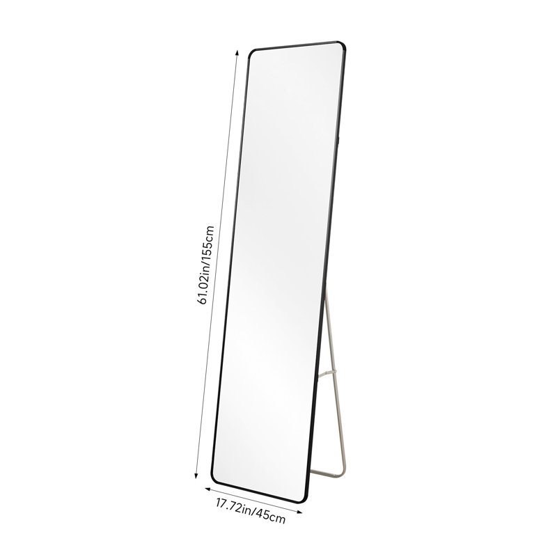 Rectangle Freestanding Full Length Mirror