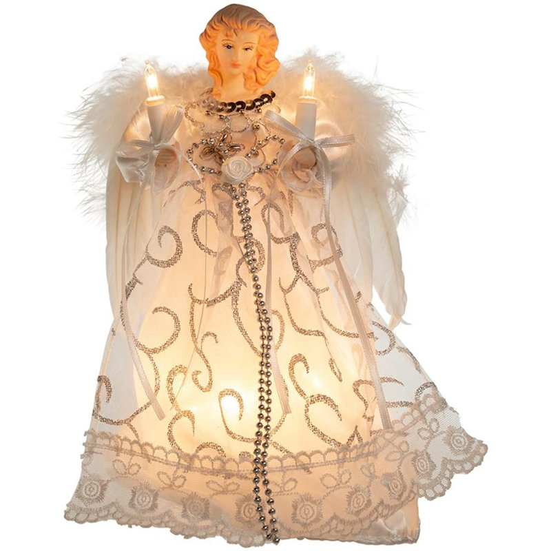 9'' Christmas Lighted Shatterproof Tree Topper