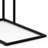 Gallagher 12"W Solid Mango Wood and Metal Industrial C-Side Table with Tray Top-1531684229