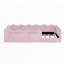 Lit simple tapissier sur pied-133239020
