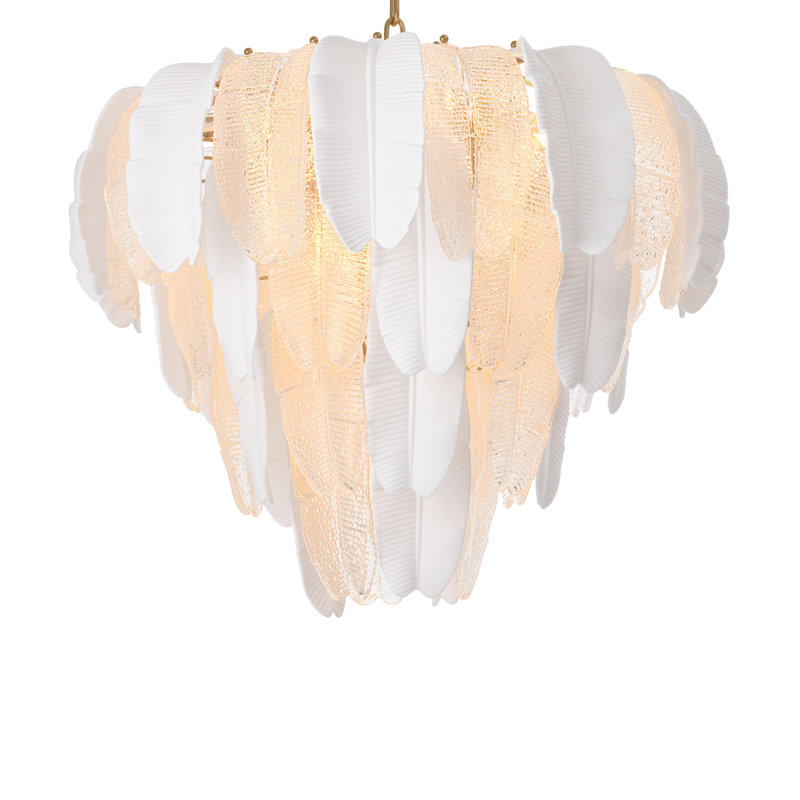 Saint Lucia Chandelier, 26.77" H x 23.62" W x 23.62" D