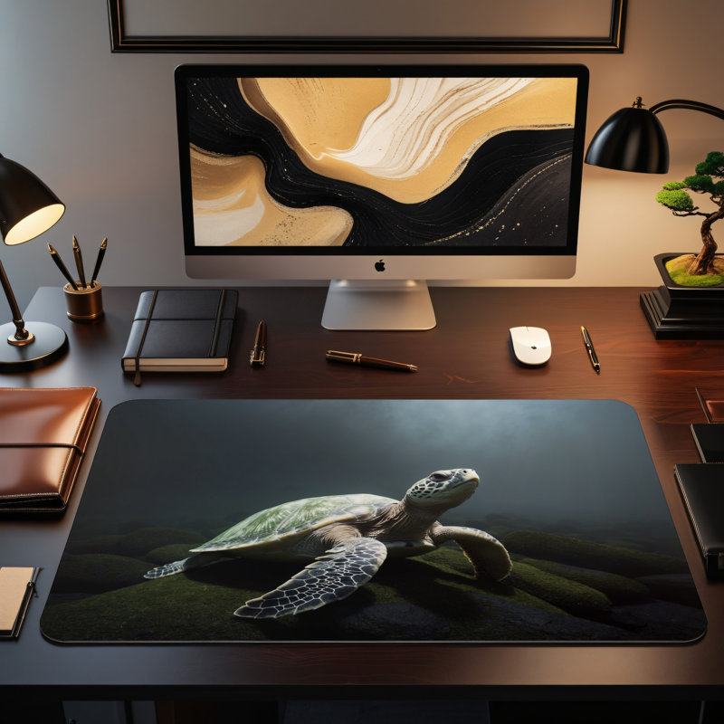 Polyester Desk Pad, 31.5x15.5