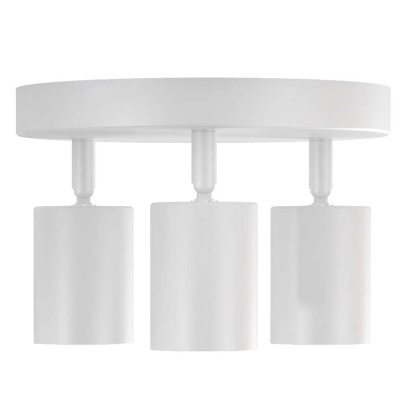 Steel Spotlight, White, White
