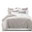 Ensemble d'édredon réversible en microfibre de lin-83571680
